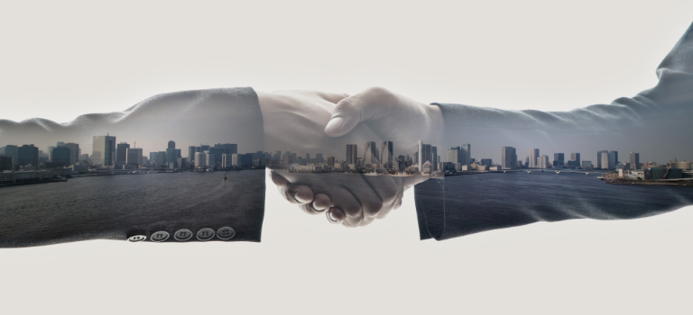 Merger handshake